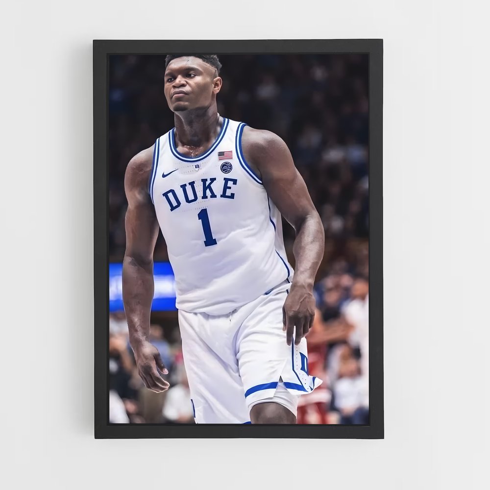 Poster Zion de williamson – affiche Basketball (vue 2)